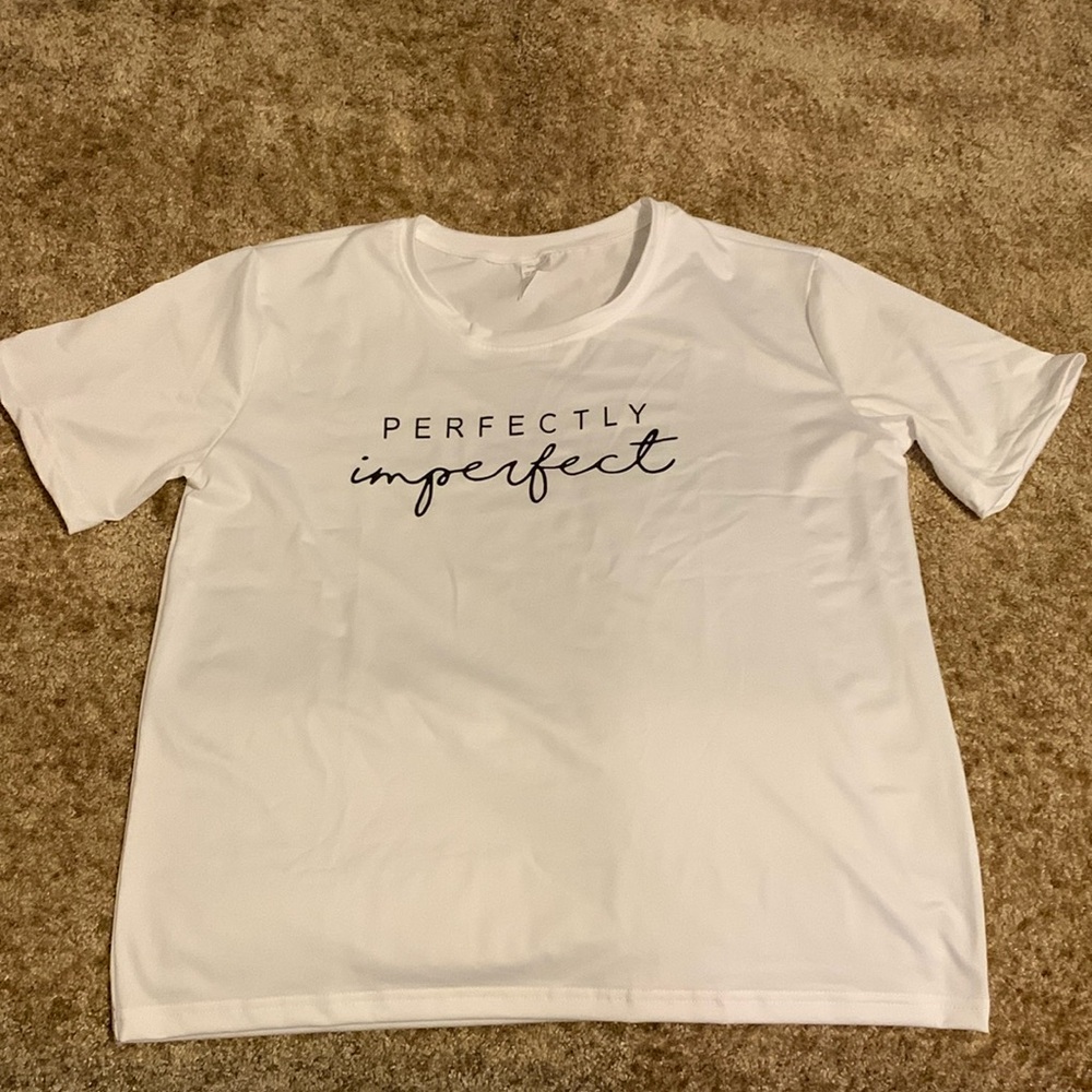 Perfectly Imperfect shortsleeved t-shirt